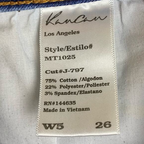 KANCAN DISTRESSED SKINNY JEANS MT1025 SIZE 26 - Picture 7 of 11